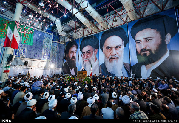 عکس: بزرگداشت ارتحال امام با حضور روحانی
