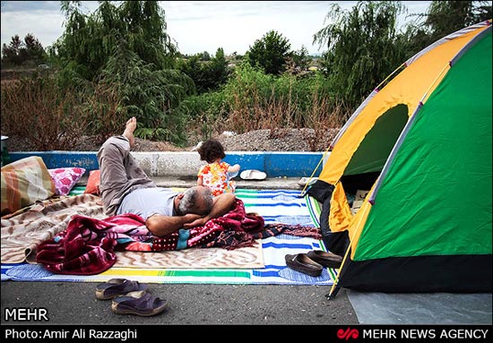 تصاویری از ایرانی ها در سفر تابستانی
