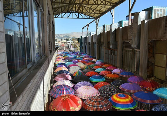 کوچه چترها در شیراز