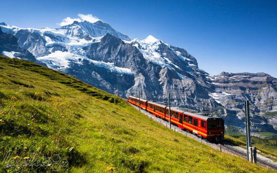 راه آهن Jungfrau: معجزه مهندسی