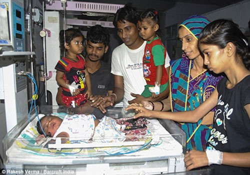سنگین ترین نوزاد به دنیا آمد +تصاویر