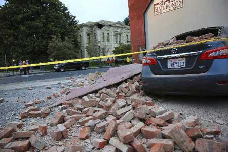 اخبار ,اخبار حوادث , شدید ترین زلزله در کالیفرنیا