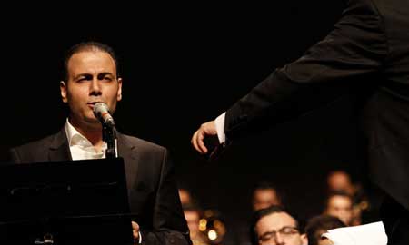 نوازندگان ارکستر  , اجرای ارکستر موسیقی ملی ایران 