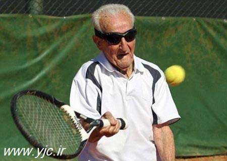 پیرترین تنیسور دنیا