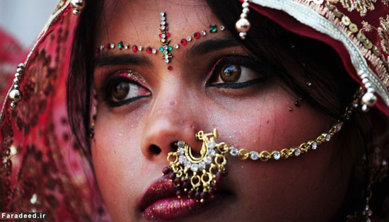 عشق دیوانه وار عروس‌های هندی به طلا