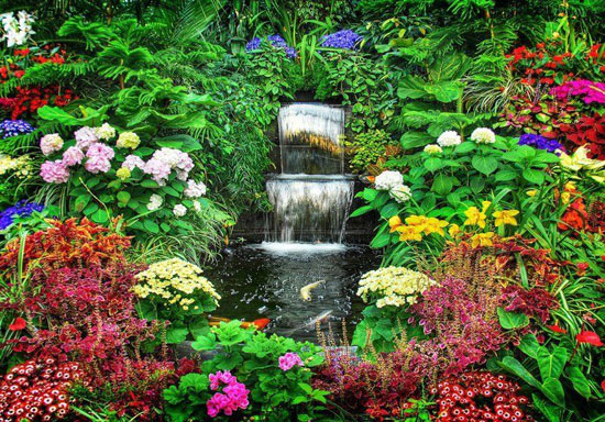 باغ بوچارت ، یکی از زیباترین باغ های دنیا