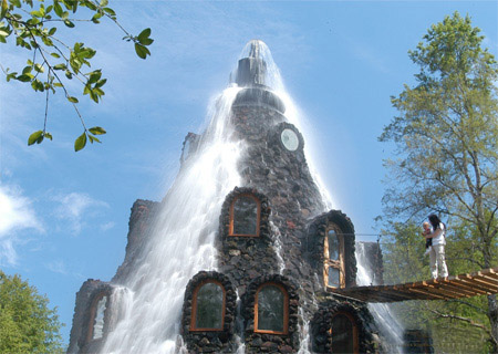 هتل آبشاری,هتل آبشاری زیبا