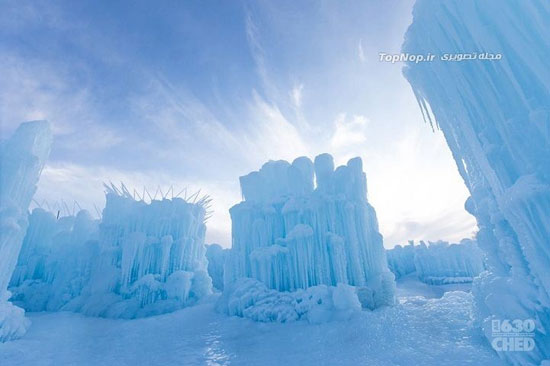 پارک یخی زمستانی در کانادا