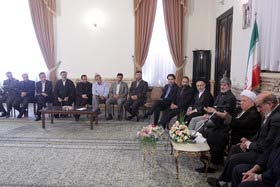 دیدار هاشمی با نمایندگان مجلس
