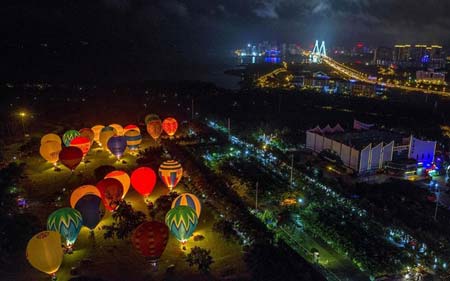 فستیوال بالن در هاینان چین
