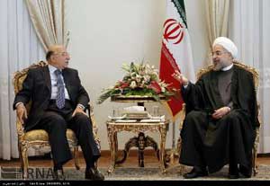 اخبار,اخبار سیاست خارجی ,دیدار رییس قوه قضاییه عراق با روحانی 