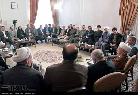 اخبار,اخبار سیاسی,دیدار نوروزی هاشمی رفسنجانی,هاشمی رفسنجانی