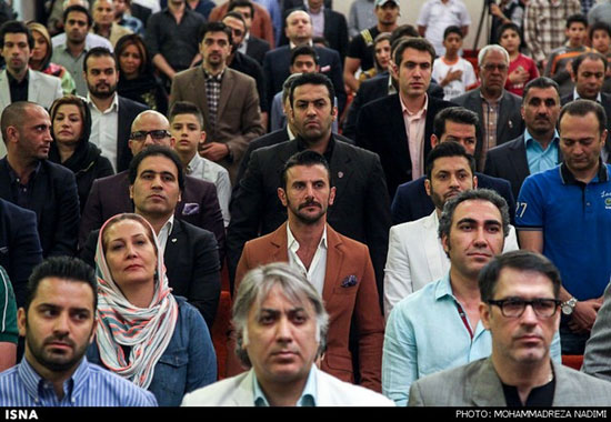 هنرمندان و ورزشکاران در همایش رئال مادرید در تهران +عکس