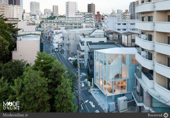 این خانه مارپیچ ژاپنی