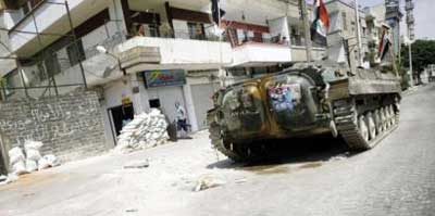 حمله ارتش سوریه, رژیم بشار اسد 