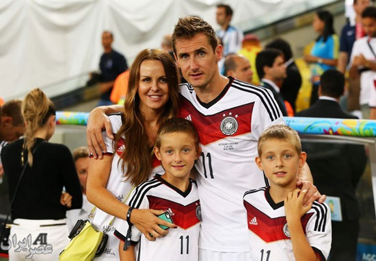 شادی بازیکنان آلمان و همسرانشان +عکس