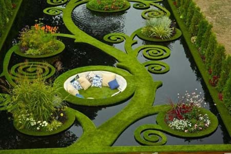 باغی زیبا در نیوزلند