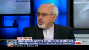وزیر خارجه ایران ,واکنش ظریف  به صحبت‎های رئیس جمهوری آمریکا