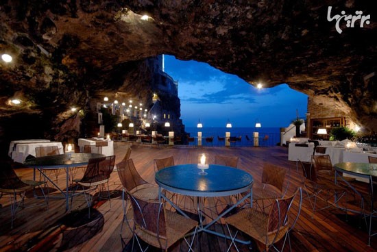 یک شام شاعرانه در یک غار ساحلی!