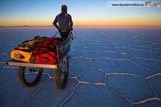 تصاویر:بزرگترین سطح نمکی دنیا در بولیوی