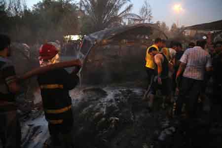 اخبار ,اخبار حوادث ,انفجار خودرو بمبگذاری شده در شهرک صدر بغداد