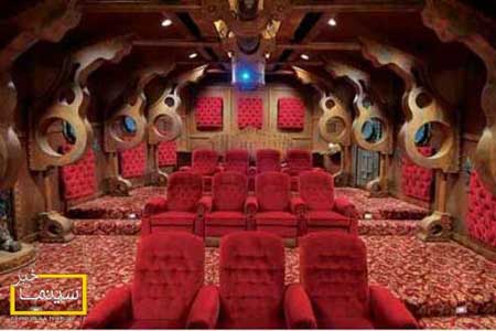 زیباترین سینماهای خانگی با الهام از فیلمهای هالیوودی