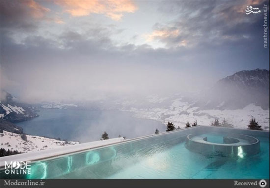 عکس/ زیباترین استخرهای زمستانی دنیا