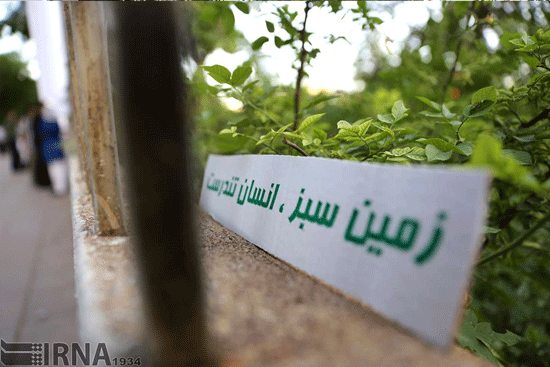 تشکیل زنجیره انسانی برای نجات باغ فرزانه شیراز