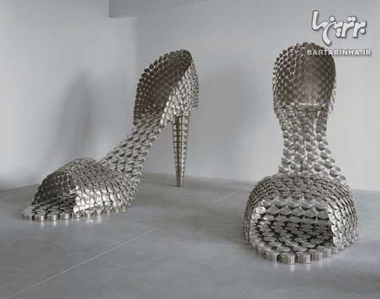 کفش زنانه ساخته شده با قابلمه! +عکس