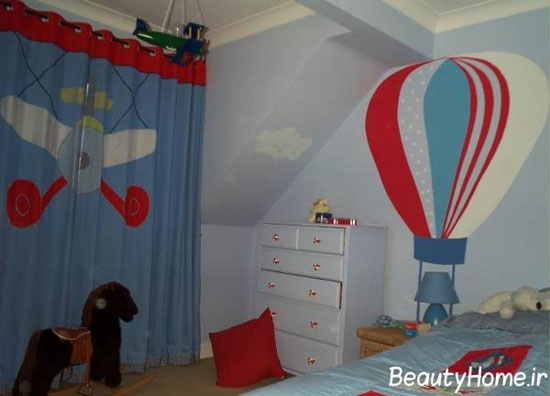 پرده اتاق کودک جدید با مدل های زیبا و فانتزی