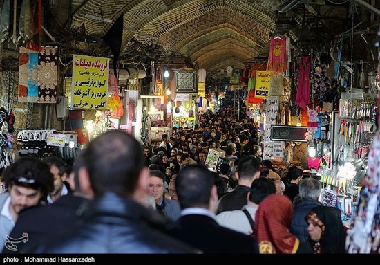 بازار تهران در روزهای پایانی سال