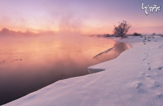 زیبایی زمستان در بلاروس