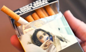 سیگار,تصاویر روی پاکت سیگار,عوارض سیگار کشیدن