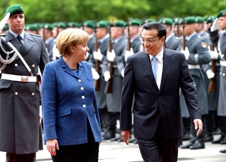 سفر نخست وزیر چین به برلین