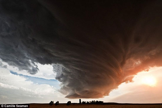 تصاویر: زیباترین ابرهای ترسناک!