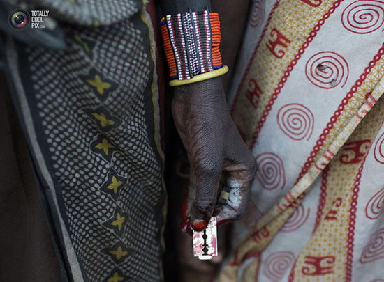 عکس هایی از ختنه دختران در کنیا