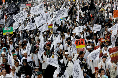 اخبار,اخباربین الملل,حمایت  اندونزیایی ها از تشکیل  خلافت اسلامی