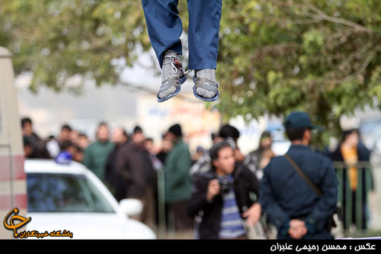 عکس: اعدام شرور مسلح در مشهد