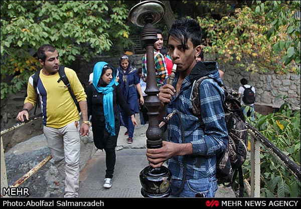 عکس: اوقات فراغت جوانان تهرانی در دربند