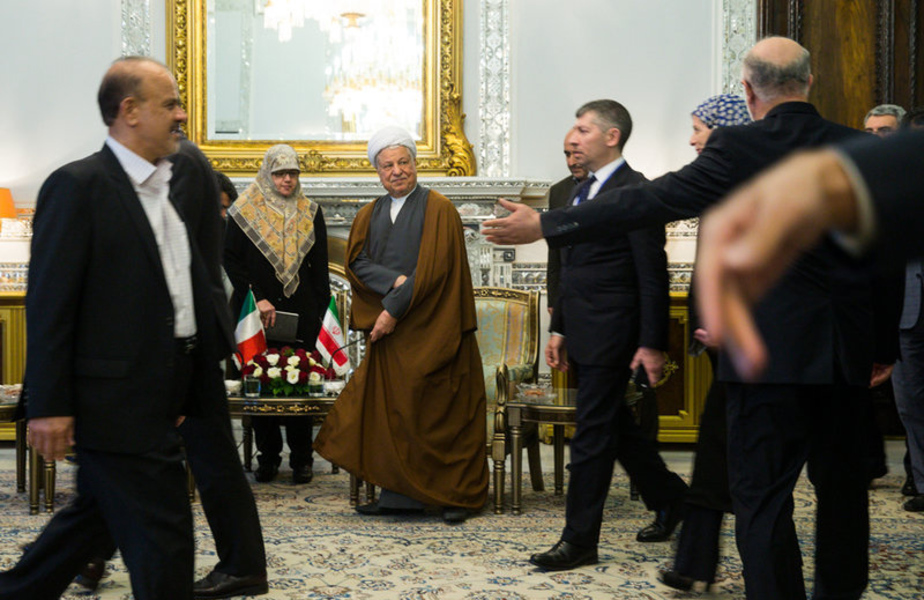 اخبارسیاست  خارجی ,خبرهای  سیاست  خارجی , دیدار نخست وزیر ایتالیا با هاشمی 