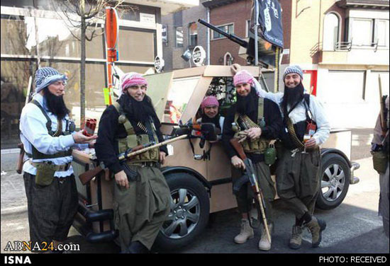 داعشی‌ ها به بلژیک رسیدند! +عکس