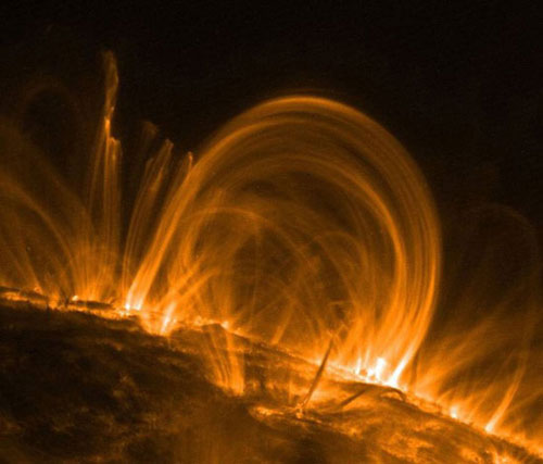 بزرگترین طوفان خورشیدی ۹ سال گذشته در حال نزدیک شدن به زمین