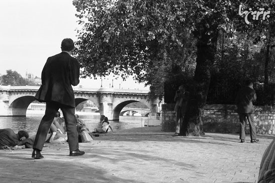 خیابان های پررونق پاریس در 1960