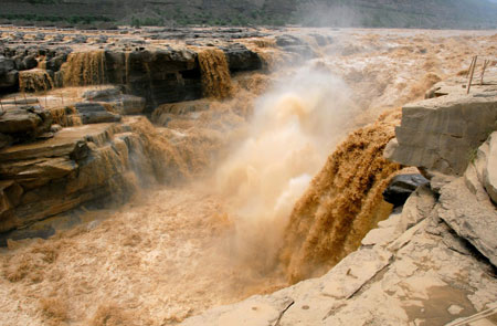 آبشار,آبشار هوکو,جاذبه توریستی چین