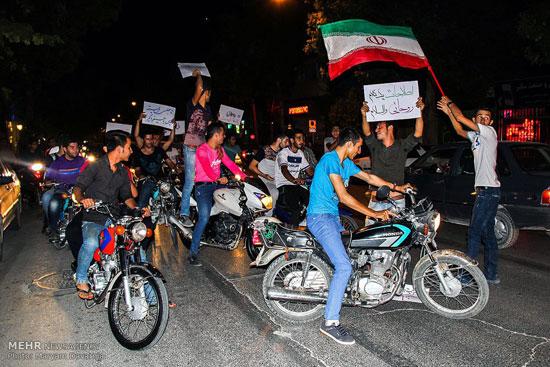 عکس: جشن و سرور ایرانیان پس از توافق (2)