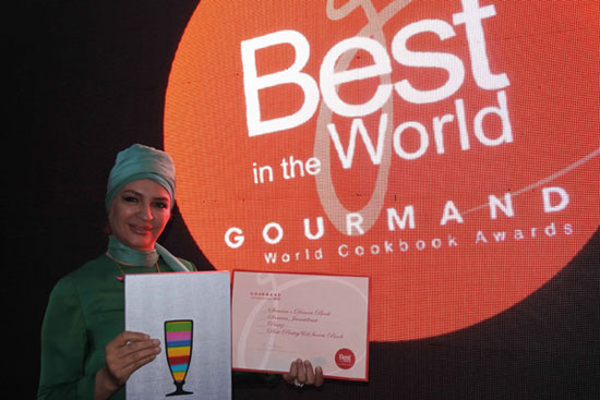 مقام اول بهترین کتاب آشپزی جهان باردیگر به یک نویسنده ایرانی رسید