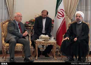  دیدار رییس مجلس ترکیه با روحانی , رییس‌جمهور ایران