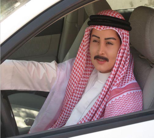 کلک عجیب زنان عربستانی برای رانندگی!+تصاویر