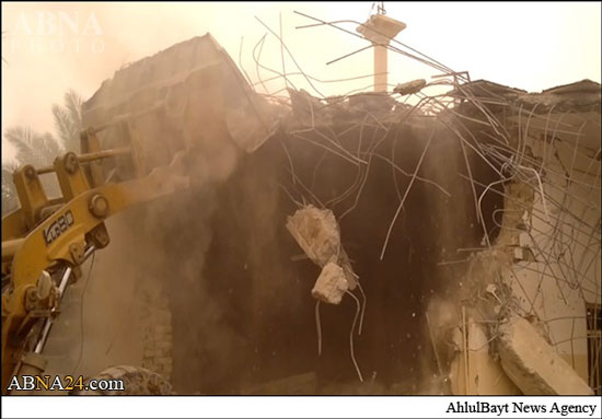 انفجار مرقد فرزند امام کاظم(ع) توسط داعش + تصاویر
