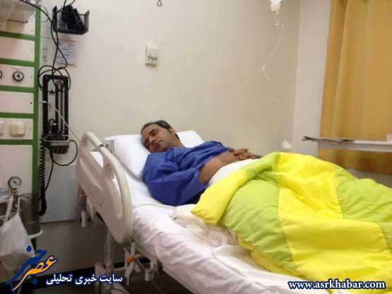 شهرام شکوهی راهی بیمارستان شد +عکس